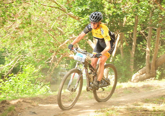 Taking control during a MTN race